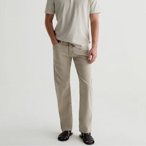 AG Adriano Goldschmied The Protege Sueded Straight Leg Mens Pants | Size 34x34
